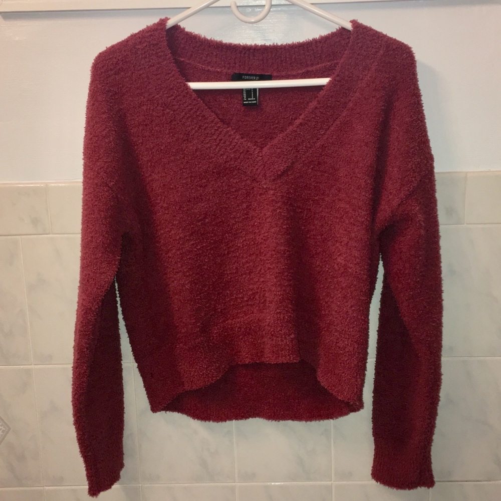 Forever 21 plush sweater